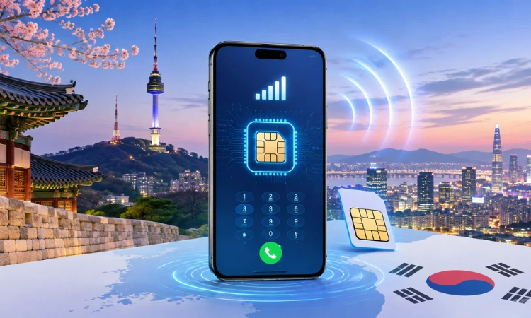 韓国eSIMの電話番号付きプランとは？